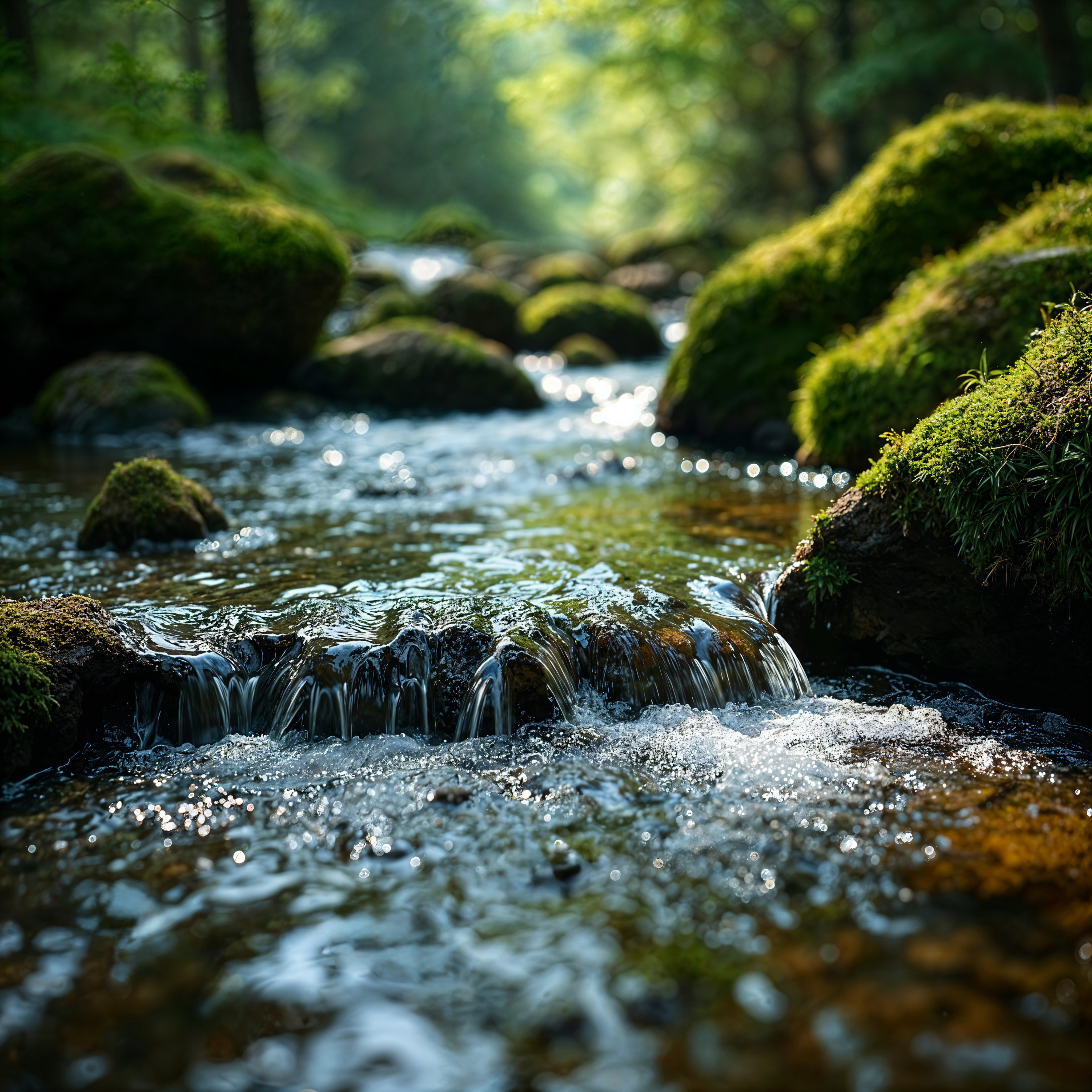 Pure water stream